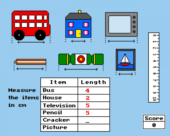 Maths Monkey Screenshot 10 (Amiga 500)