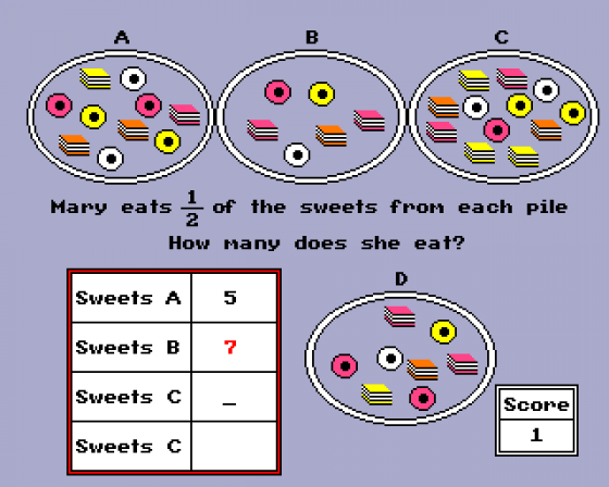 Maths Monkey Screenshot 13 (Amiga 500)