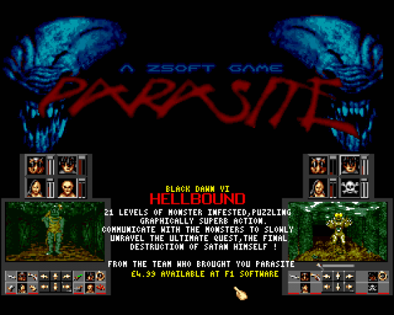 Parasite Screenshot 8 (Amiga 500)