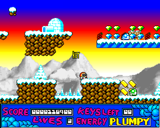 Plumpy Screenshot 5 (Amiga 500)