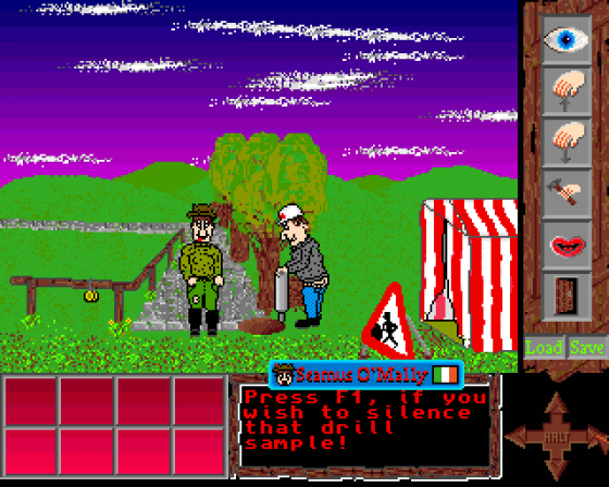 The Eire Raising Adventures Of Seamus O'Mally Screenshot 6 (Amiga 500)