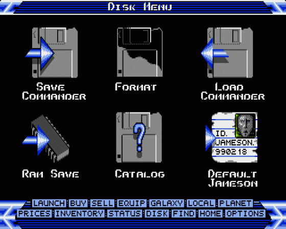 Elite Screenshot 11 (Amiga 500)