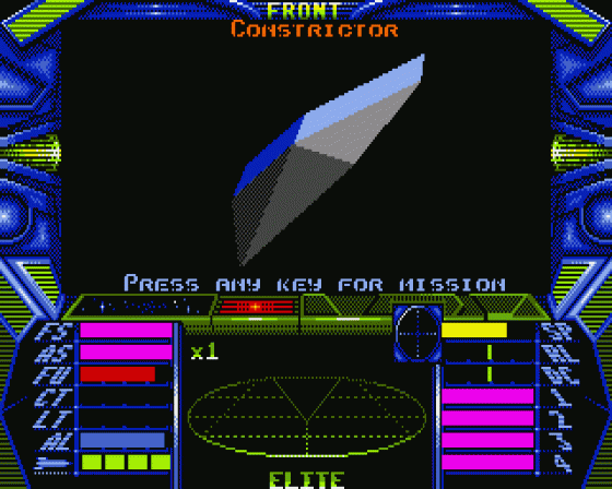 Elite Screenshot 16 (Amiga 500)