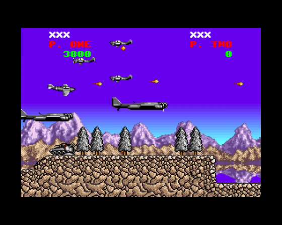 P-47 Thunderbolt Screenshot 12 (Amiga 500)