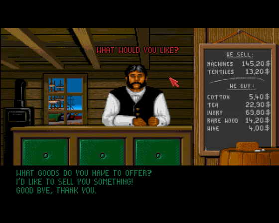 1869 Screenshot 5 (Amiga 500)