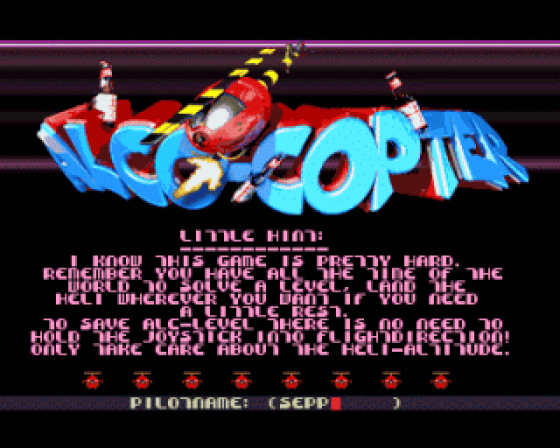 Alco-Copter Screenshot 10 (Amiga 500)