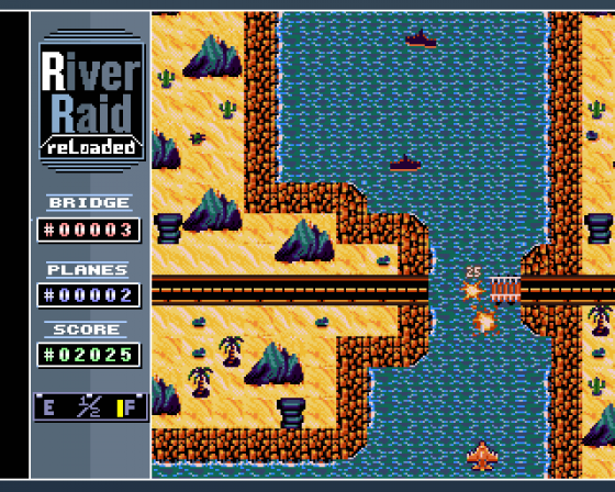 River Raid Reloaded Screenshot 6 (Amiga 500)