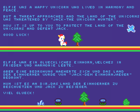 Elfie The Unicorn: Chapter One Screenshot 6 (Amiga 500)