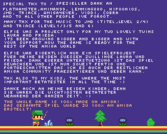 Elfie The Unicorn: Chapter One Screenshot 7 (Amiga 500)