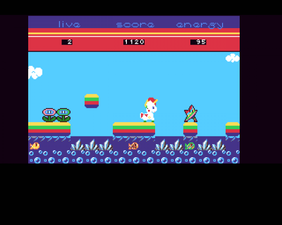 Elfie The Unicorn: Chapter One Screenshot 19 (Amiga 500)