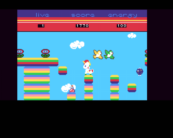 Elfie The Unicorn: Chapter One Screenshot 23 (Amiga 500)