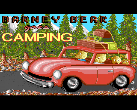 Barney Bear goes Camping