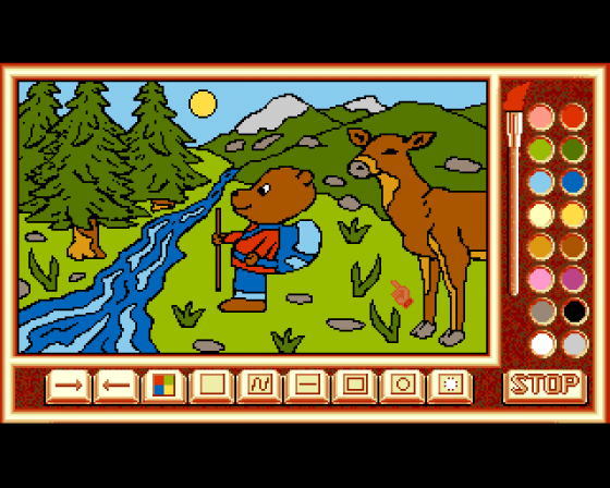 Barney Bear goes Camping Screenshot 8 (Amiga 500)