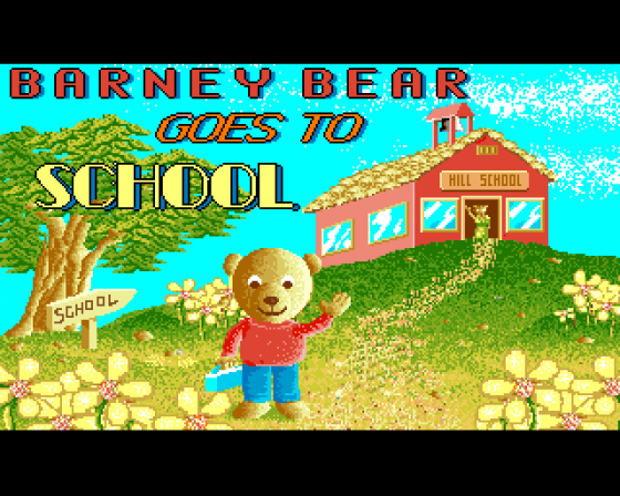 Barney Bear goes to School