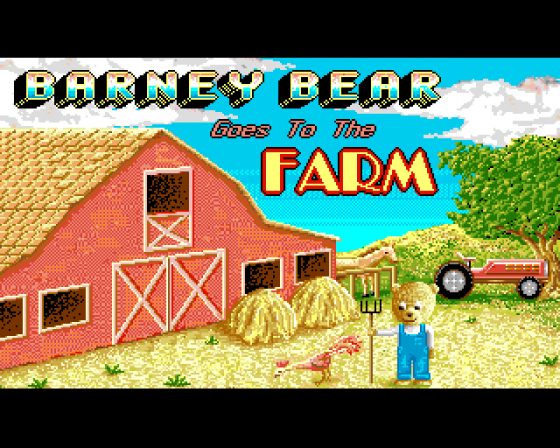 Barney Bear goes to the Farm