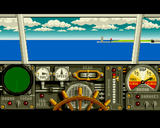 Advanced Destroyer Simulator Screenshot 6 (Amiga 500)
