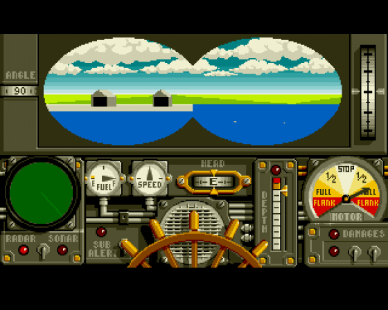 Advanced Destroyer Simulator Screenshot 7 (Amiga 500)