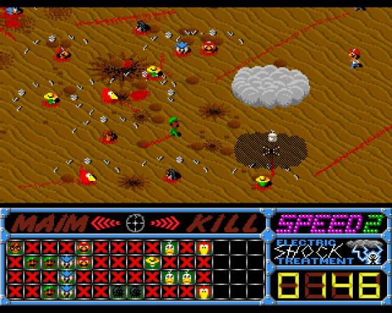 Revenge (Armchair Assassin II) (Mud Blood 'n Bones Edition) Screenshot 7 (Amiga 500)