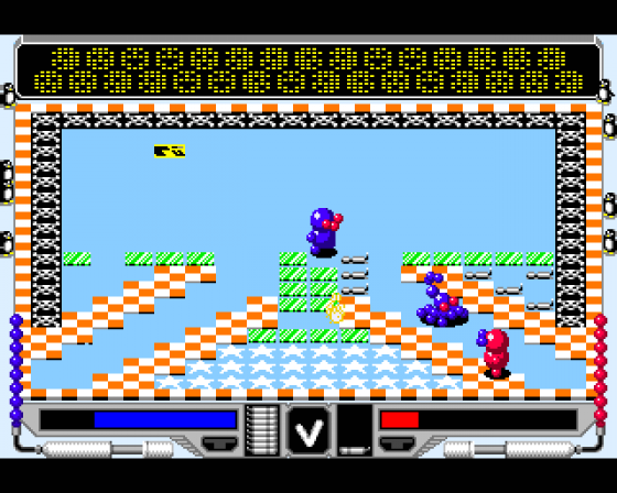 Skiddy Things Battle mode Screenshot 10 (Amiga 500)