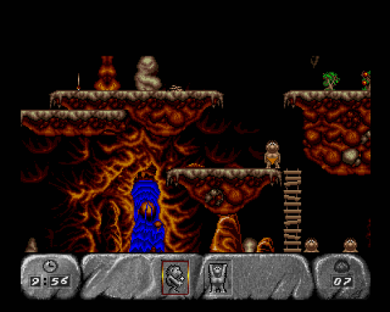 Humans II: The Jurassic Levels Screenshot 14 (Amiga 500)