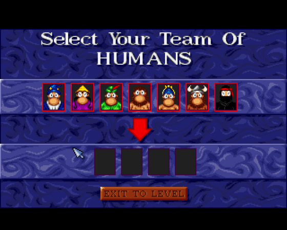 Humans III: Evolution Lost in Time... Screenshot 5 (Amiga 500)