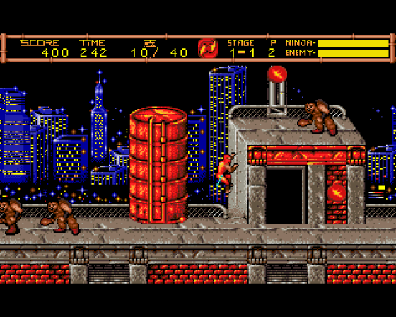 Ninja Gaiden II: The Dark Sword of Chaos Screenshot 5 (Amiga 500)