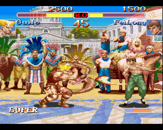 Super Street Fighter II Turbo Screenshot 17 (Amiga 500)