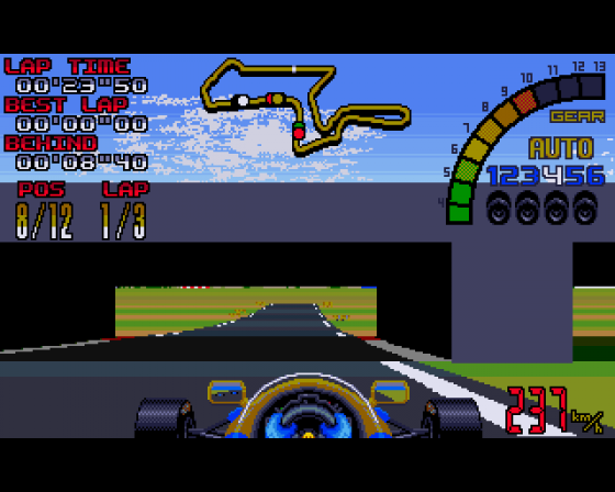 Nigel Mansell's World Championship Screenshot 5 (Amiga 500)