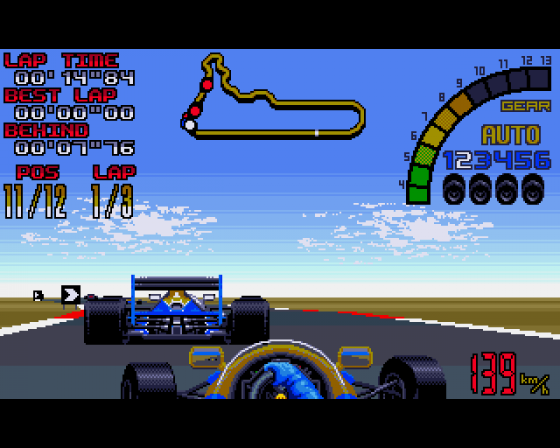 Nigel Mansell's World Championship Screenshot 8 (Amiga 500)