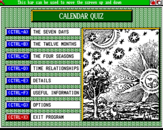 Calendar Quiz