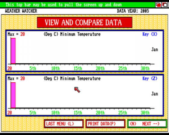 Weather Watcher Screenshot 5 (Amiga 500)