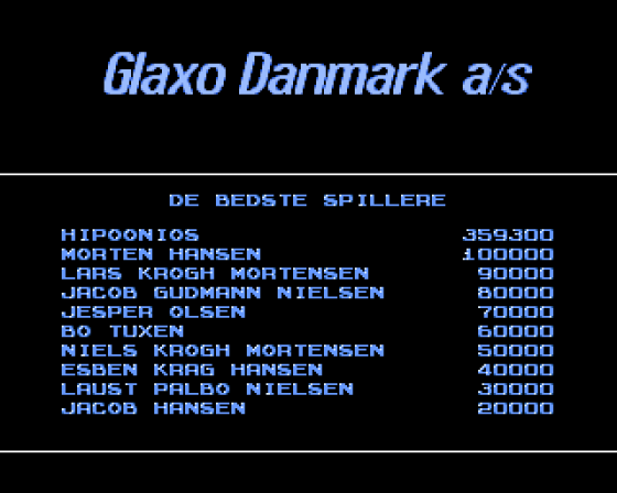 Georg Glaxo Screenshot 25 (Amiga 500)