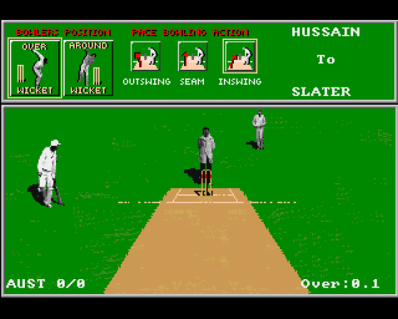 ITS Cricket: International Test Series Screenshot 9 (Amiga 500)