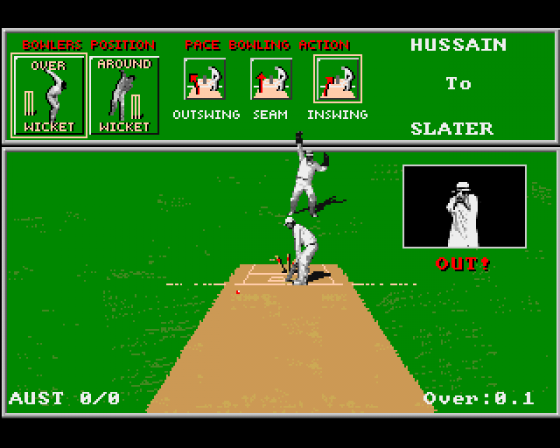 ITS Cricket: International Test Series Screenshot 12 (Amiga 500)