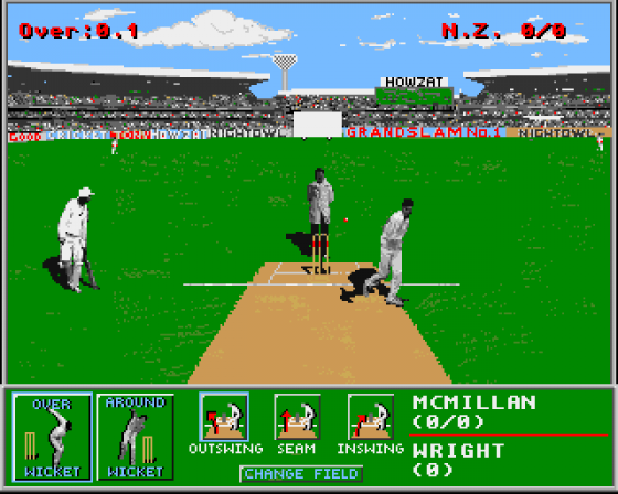 ITS Cricket: International Test Series (1995 Edition) Screenshot 17 (Amiga 500)