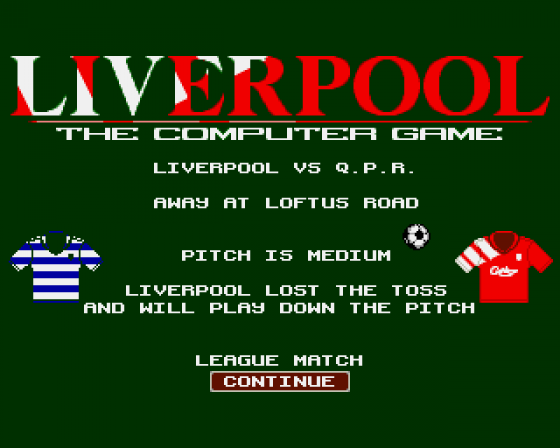 Liverpool: The Computer Game Screenshot 5 (Amiga 500)