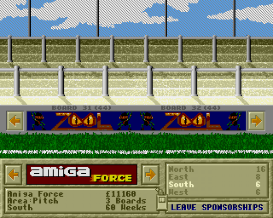 Premier Manager II Screenshot 5 (Amiga 500)