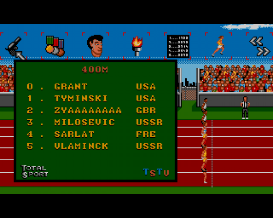 International Championship Athletics Screenshot 27 (Amiga 500)