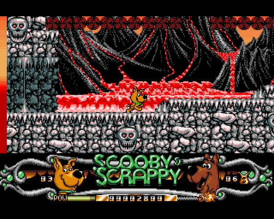 Scooby Doo And Scrappy Doo Screenshot 11 (Amiga 500)