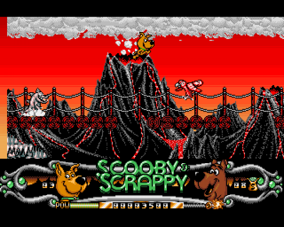 Scooby Doo And Scrappy Doo Screenshot 13 (Amiga 500)