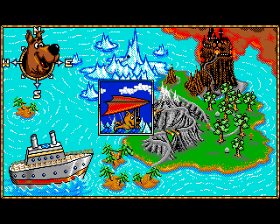 Scooby Doo And Scrappy Doo Screenshot 14 (Amiga 500)