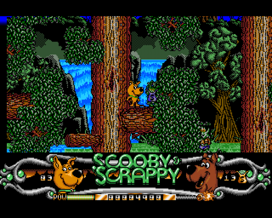 Scooby Doo And Scrappy Doo Screenshot 19 (Amiga 500)