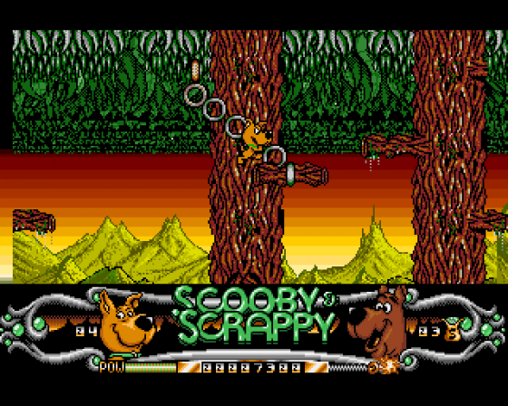 Scooby Doo And Scrappy Doo Screenshot 24 (Amiga 500)