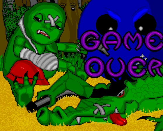 Draggy and Croco Screenshot 6 (Amiga 500)