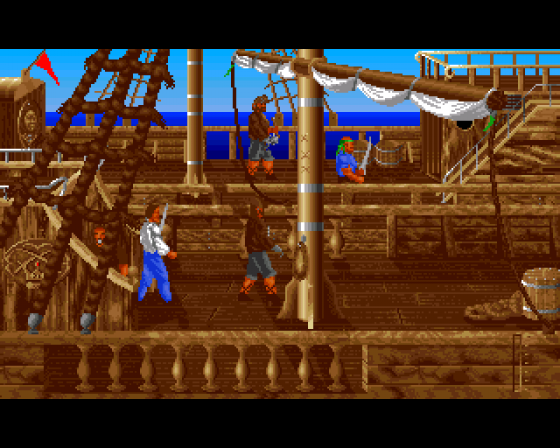 Piracy On The High Seas Screenshot 14 (Amiga 500)