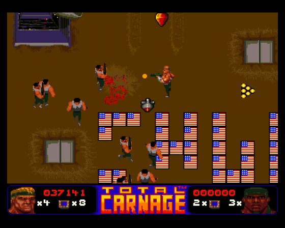 Total Carnage Screenshot 7 (Amiga 500)