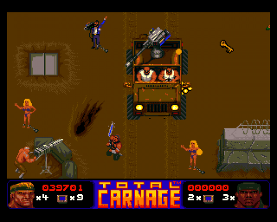 Total Carnage Screenshot 8 (Amiga 500)