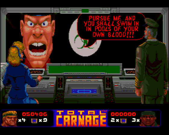 Total Carnage Screenshot 12 (Amiga 500)