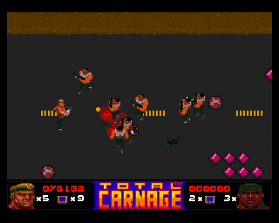 Total Carnage Screenshot 19 (Amiga 500)