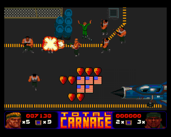 Total Carnage Screenshot 24 (Amiga 500)